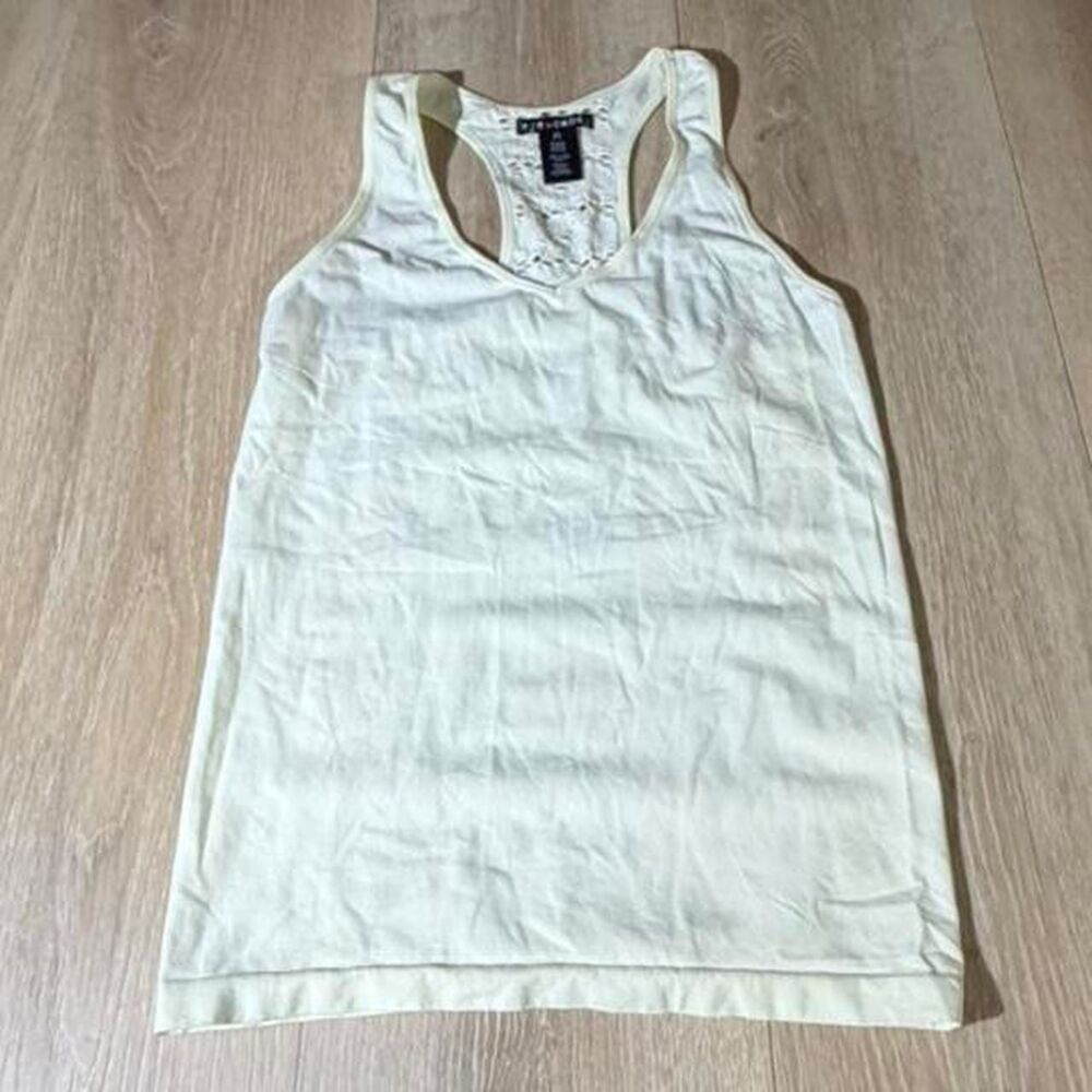 Eye-candy Women's White and Cream Vest